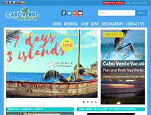 Tablet Screenshot of caboverdeonline.com